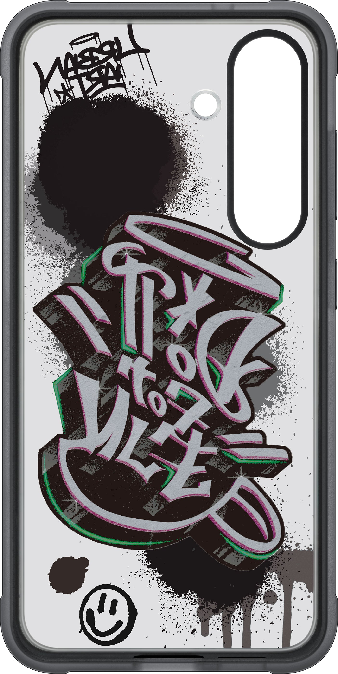 Étui pour Samsung Galaxy S25 S931, FlipSuit Rugged Case, Noir EF-JS931CBEGWW