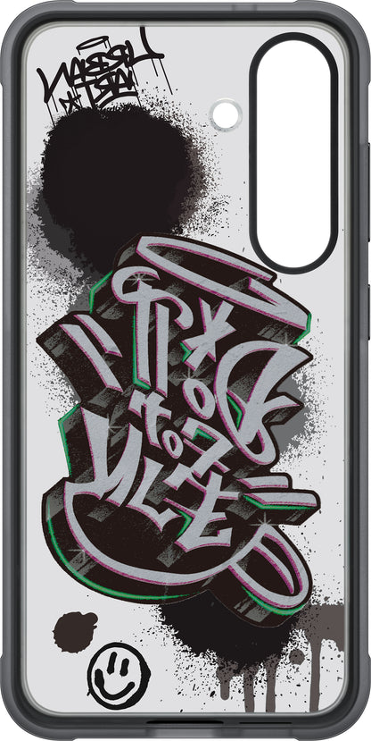 Étui pour Samsung Galaxy S25 S931, FlipSuit Rugged Case, Noir EF-JS931CBEGWW