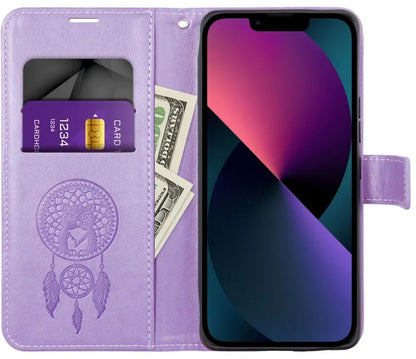 Hülle für Samsung Galaxy A52s 5G A528 / A52 5G A526 / A52 A525, OEM, MEZZO Dream Catcher, Lila