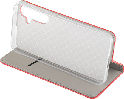 Coque pour Samsung Galaxy A17 4G / A17 5G, OEM, Smart Magnet, Rouge