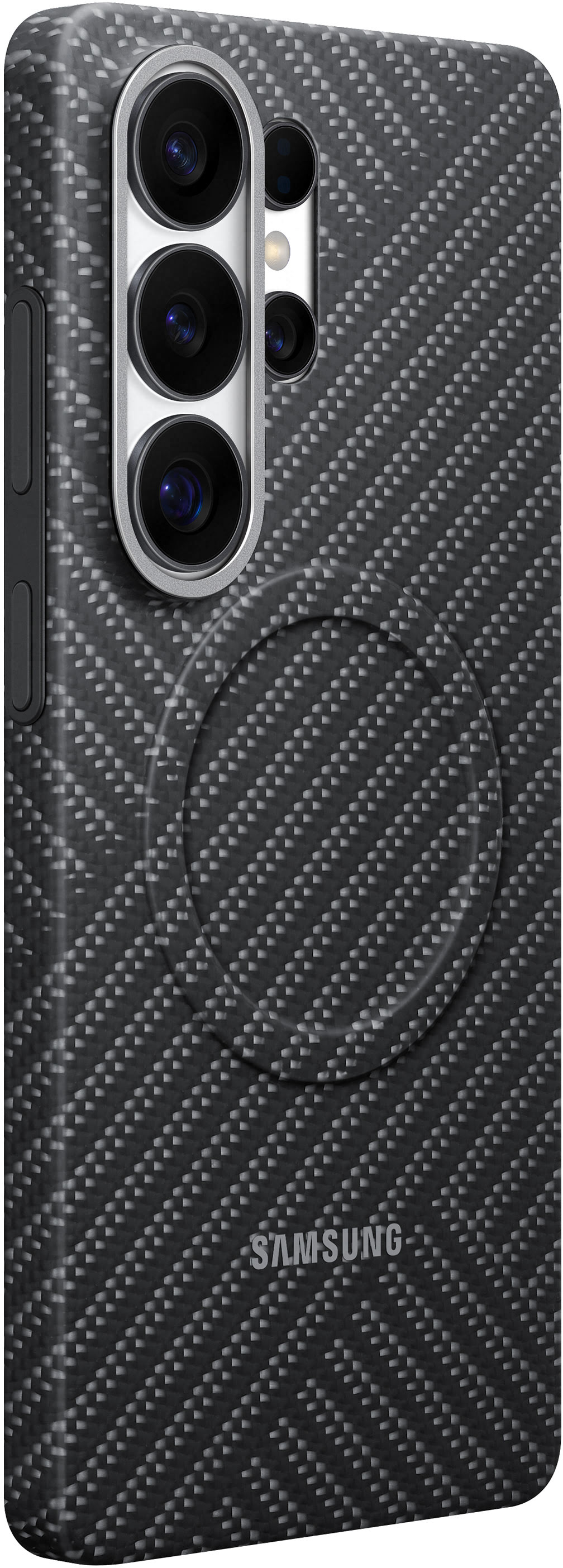 Coque pour Samsung Galaxy S26 Ultra S948, Carbon Magnet Case, Gris EF-KS948SSEGWW