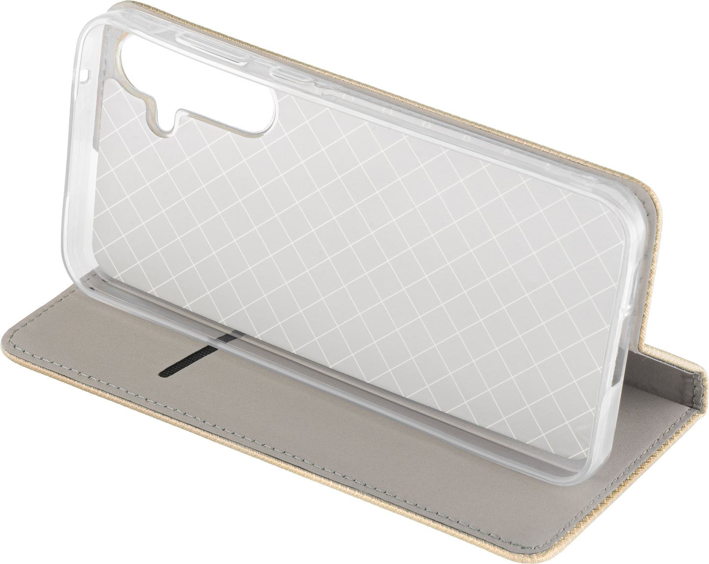 Coque pour Samsung Galaxy A17 4G / A17 5G, OEM, Smart Magnet, Dorée