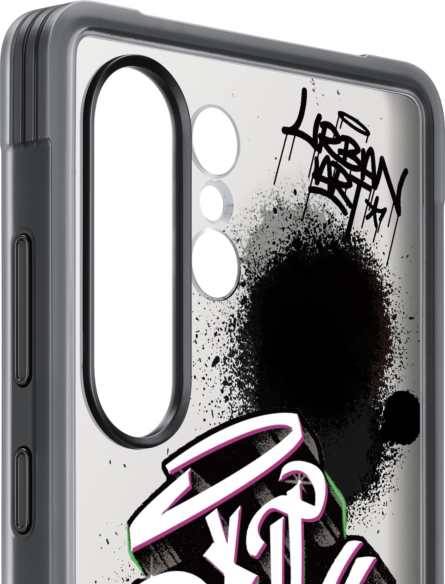 Hülle für Samsung Galaxy S25 Ultra S938, FlipSuit Rugged Case, Schwarz EF-JS938CBEGWW