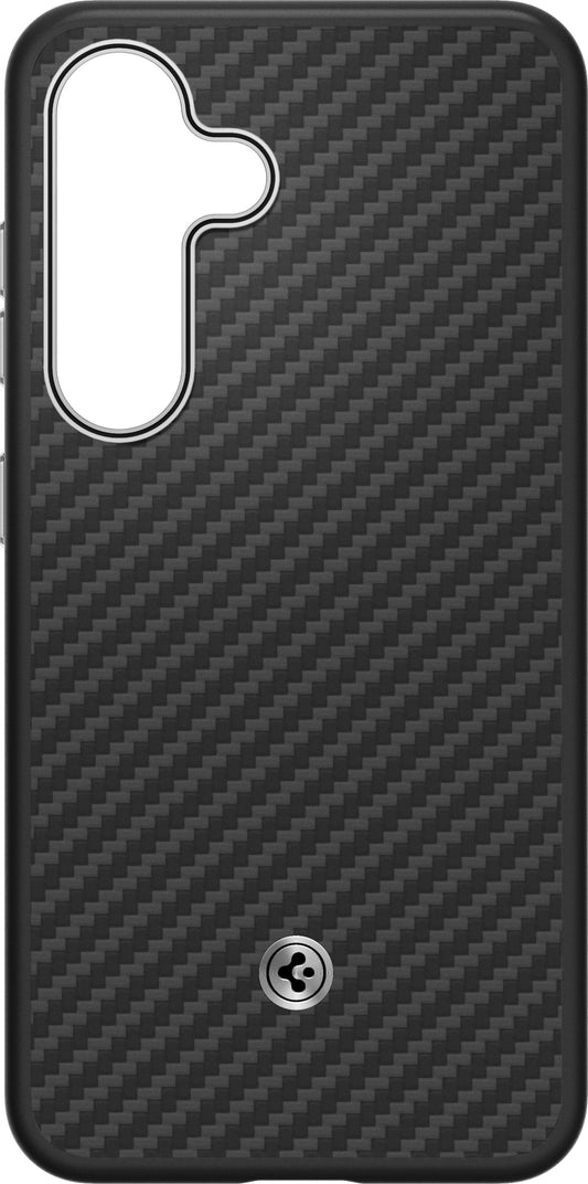Hülle für Samsung Galaxy S25 S931, Spigen Enzo Aramid Magnet, Schwarz GP-FPS931PGABW