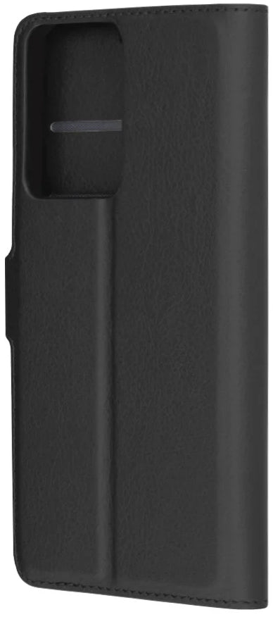 Hülle für Samsung Galaxy A56 A566, Techsuit, Leder-Folio, Schwarz