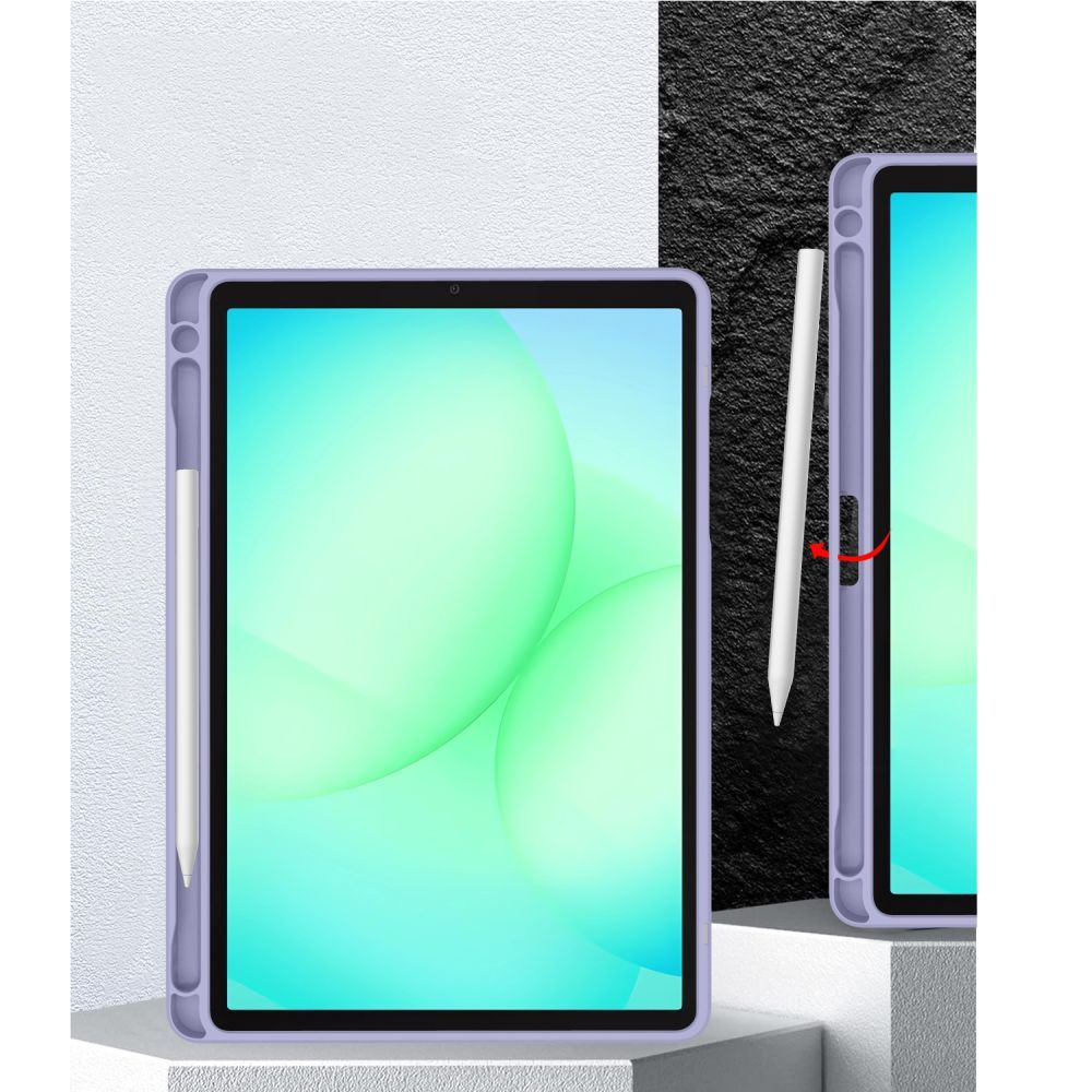 Étui pour Samsung Galaxy Tab A11 / Tab A9, Tech-Protect, SC PEN Hybrid, Violet