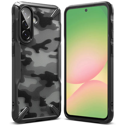 Étui pour Samsung Galaxy A56 A566 / A36 A366, Ringke, Fusion X Camo, Noir