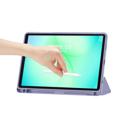 Étui pour Samsung Galaxy Tab A11 / Tab A9, Tech-Protect, SC PEN Hybrid, Violet