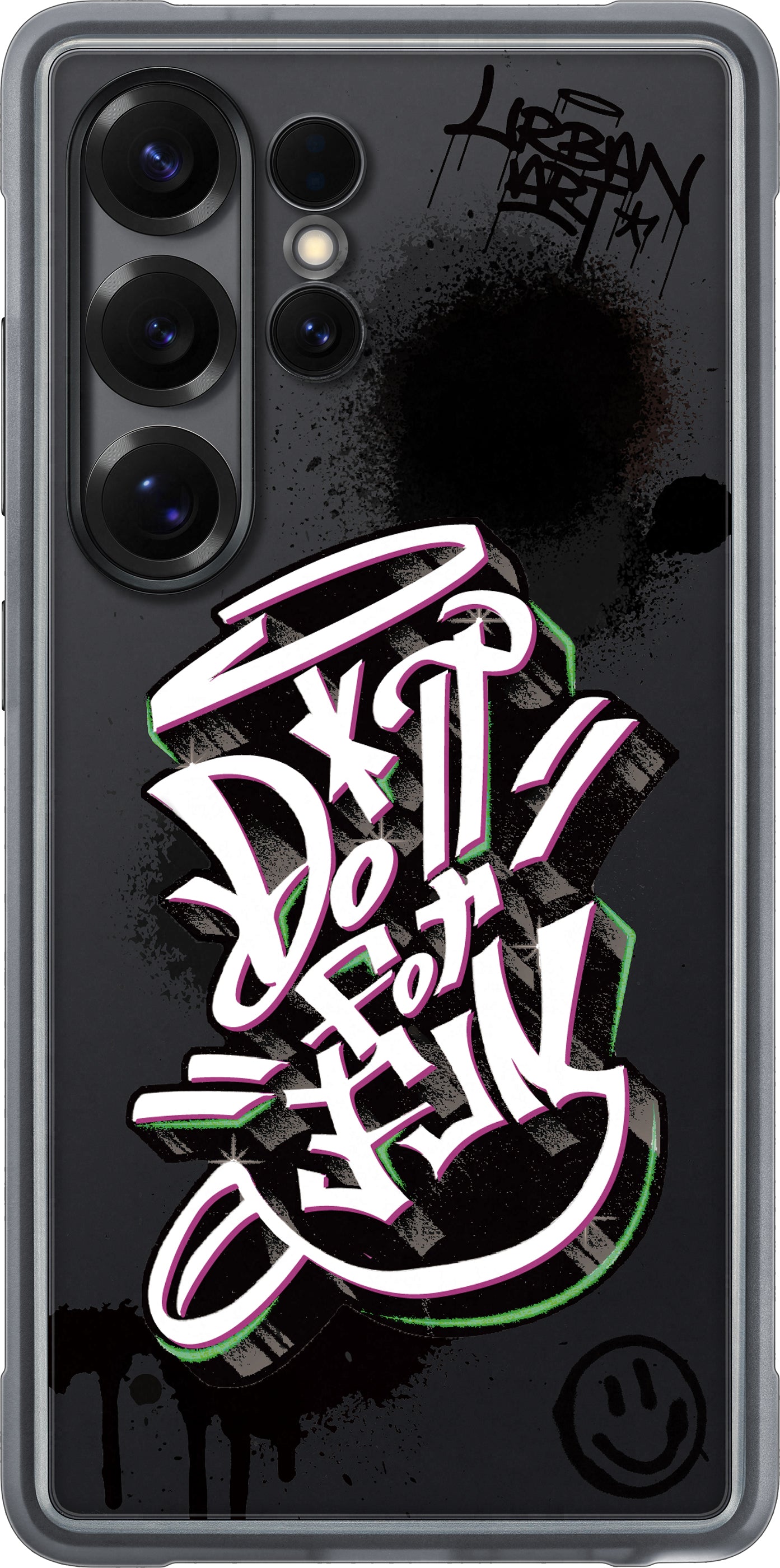 Hülle für Samsung Galaxy S25 Ultra S938, FlipSuit Rugged Case, Schwarz EF-JS938CBEGWW