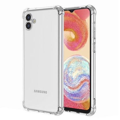 Hülle für Samsung Galaxy A04e A042 / M04 M045, Techsuit, stoßfest klar, transparent
