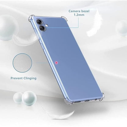 Hülle für Samsung Galaxy A04e A042 / M04 M045, Techsuit, stoßfest klar, transparent