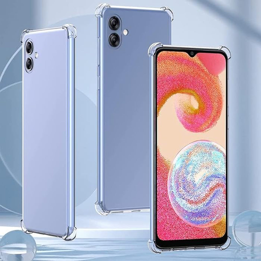 Hülle für Samsung Galaxy A04e A042 / M04 M045, Techsuit, stoßfest klar, transparent