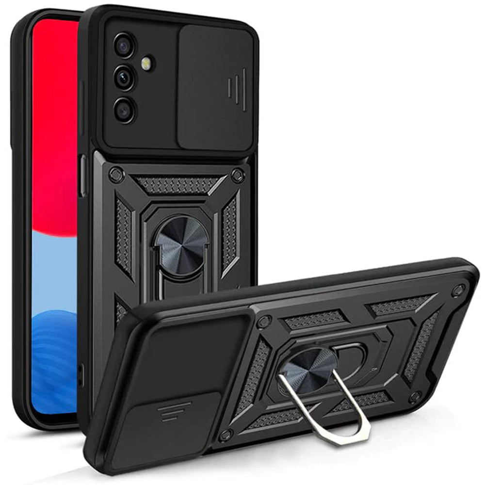 Hülle für Samsung Galaxy A04s A047 / A13 5G A136, Techsuit, CamShield, Schwarz