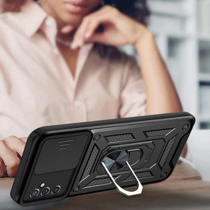 Hülle für Samsung Galaxy A04s A047 / A13 5G A136, Techsuit, CamShield, Schwarz