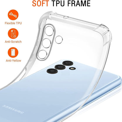 Coque pour Samsung Galaxy A04s A047 / A13 5G A136, Techsuit, Antichoc Claire, Transparente