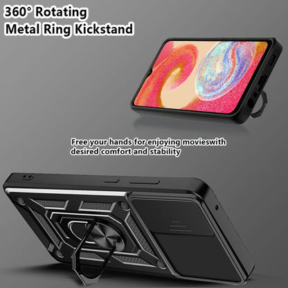 Hülle für Samsung Galaxy A05 A055, Techsuit, CamShield, Schwarz