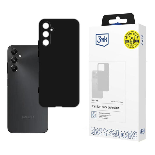 Hülle für Samsung Galaxy A05s A057, 3MK, Matt Schwarz
