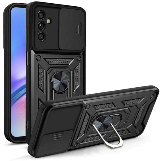 Coque pour Samsung Galaxy A05s A057, Techsuit, CamShield, Noire
