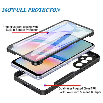 Hülle für Samsung Galaxy A05s A057, Techsuit, ColorVerse 360, Rosa