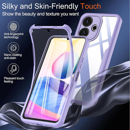 Hülle für Samsung Galaxy A06 A065, Techsuit, ColorVerse 360, Blau