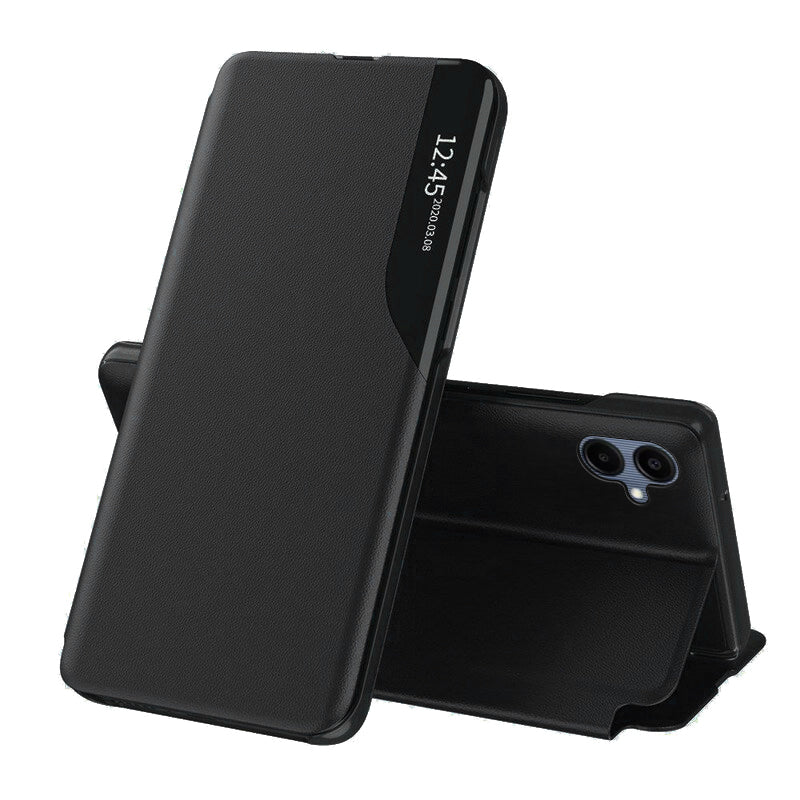 Case for Samsung Galaxy A06 A065, Techsuit, eFold, Black
