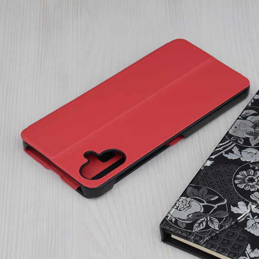 Coque pour Samsung Galaxy A06 A065, Techsuit, eFold, Rouge