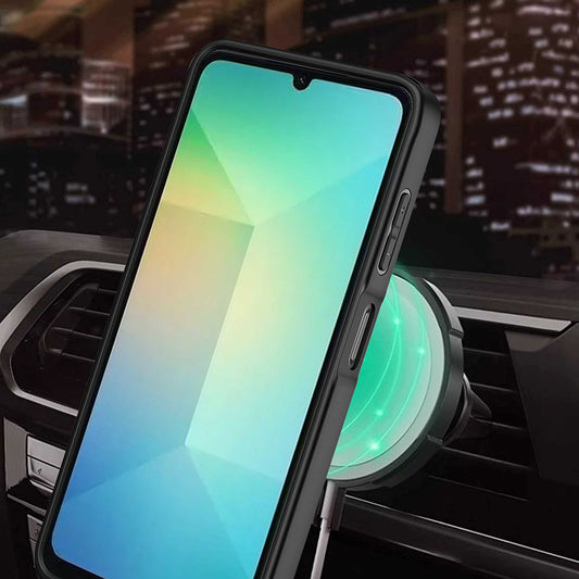 Coque pour Samsung Galaxy A06 A065, Techsuit, RuggedCam, Noire
