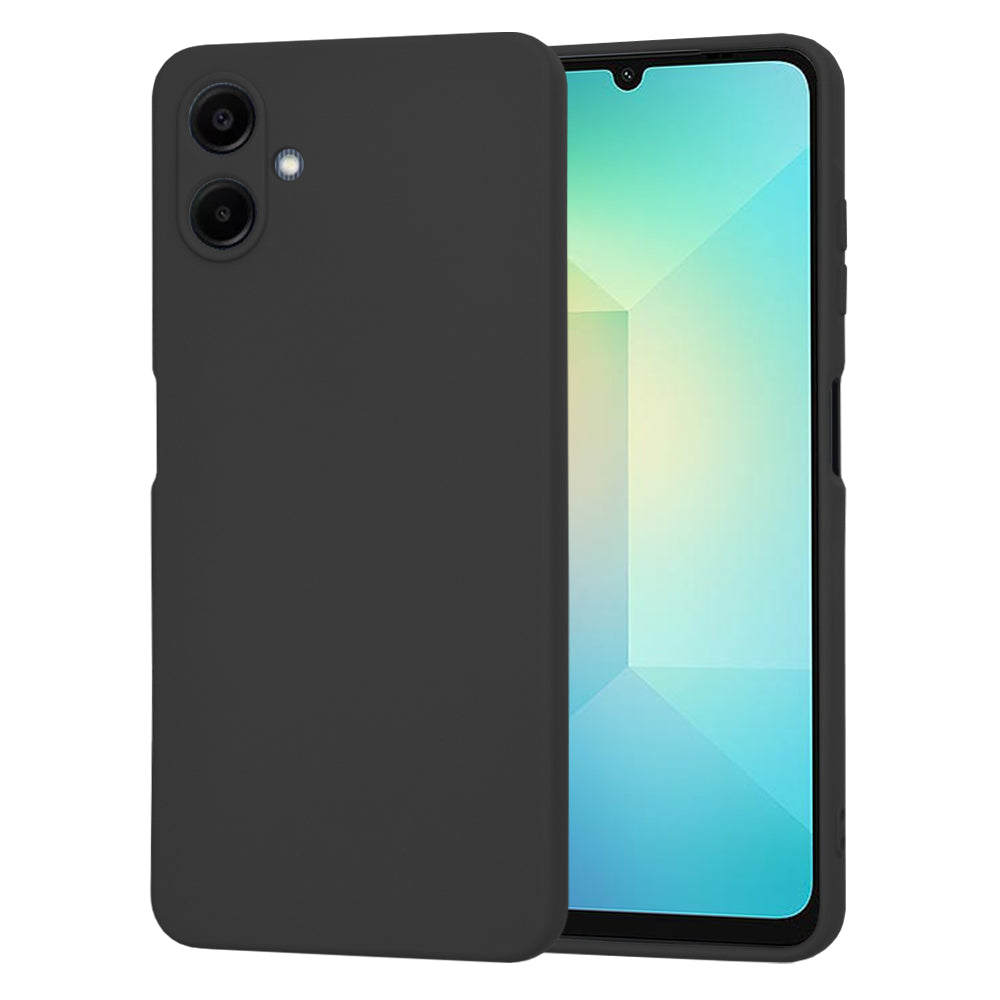 Coque pour Samsung Galaxy A06 A065, Techsuit, SoftFlex, Noire