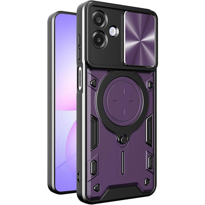 Coque pour Samsung Galaxy A07 4G A075, Techsuit, CamGuard Pro, Violet