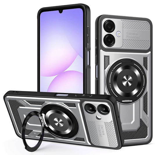 Case for Samsung Galaxy A07 4G A075, Techsuit, RuggedCam, Gray