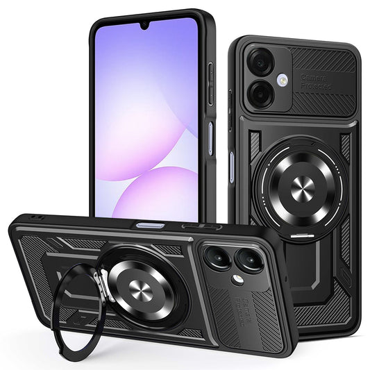 Étui pour Samsung Galaxy A07 4G A075, Techsuit, RuggedCam, Noir