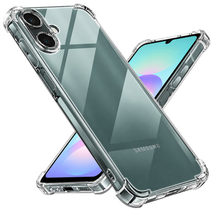 Hülle für Samsung Galaxy A08 4G A085 / A07 5G A076, Techsuit, stoßfest klar, transparent