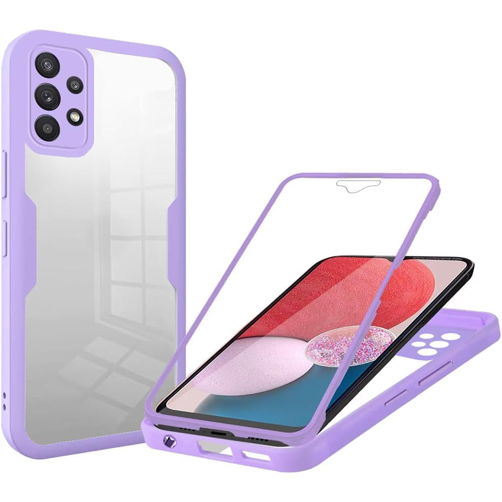 Case for Samsung Galaxy A13 A135, Techsuit, ColorVerse 360, Purple