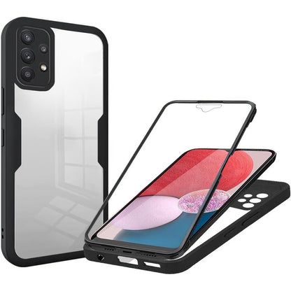 Case for Samsung Galaxy A13 A135, Techsuit, ColorVerse 360, Black