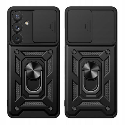 Coque pour Samsung Galaxy A14 A145 / A14 5G A146, Techsuit, CamShield, Noire