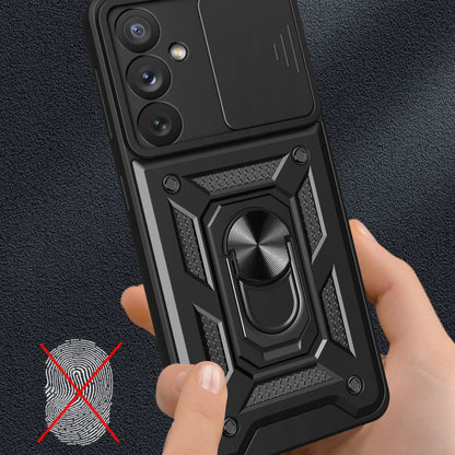 Coque pour Samsung Galaxy A14 A145 / A14 5G A146, Techsuit, CamShield, Noire