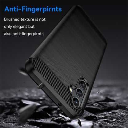 Hülle für Samsung Galaxy A14 A145 / A14 5G A146, Techsuit, Carbon, Schwarz