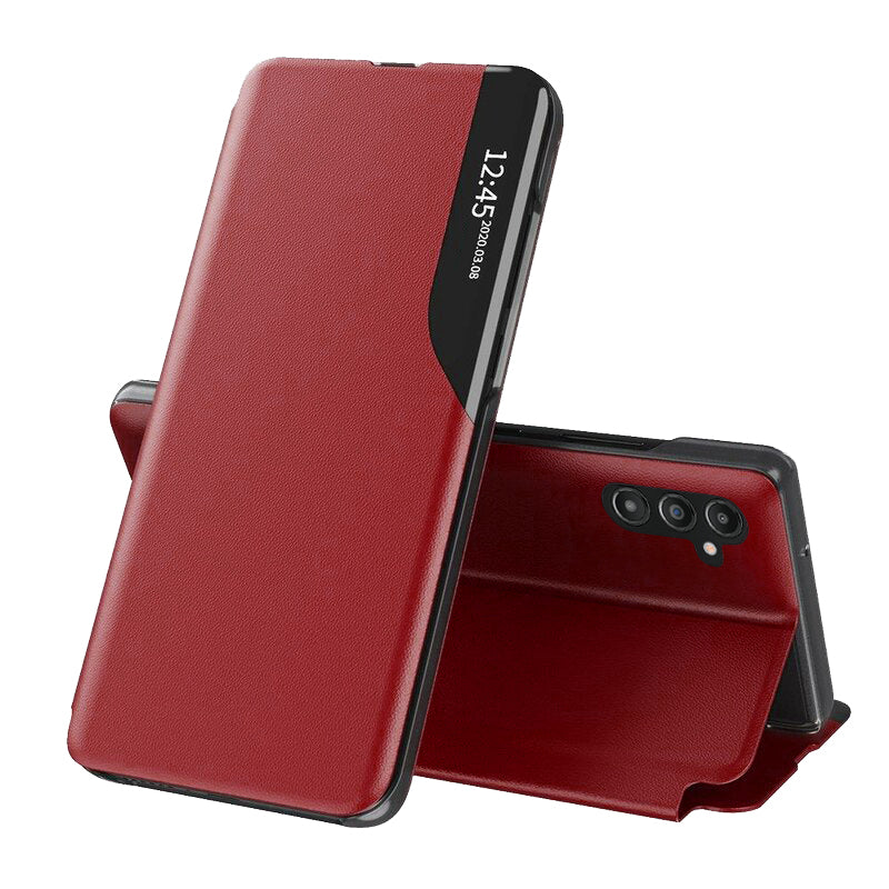 Hülle für Samsung Galaxy A14 A145 / A14 5G A146, Techsuit, eFold, Rot