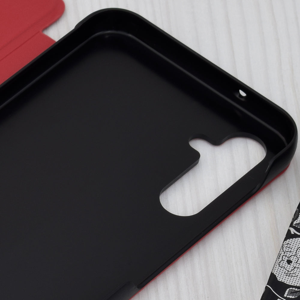 Hülle für Samsung Galaxy A14 A145 / A14 5G A146, Techsuit, eFold, Rot