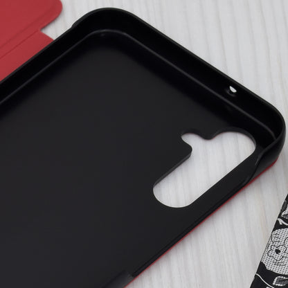 Hülle für Samsung Galaxy A14 A145 / A14 5G A146, Techsuit, eFold, Rot