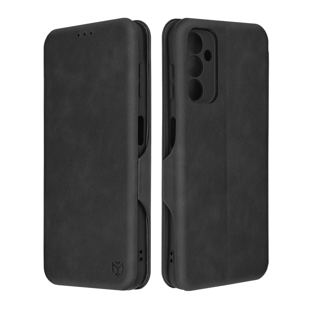 Étui pour Samsung Galaxy A14 A145 / A14 5G A146, Techsuit, Safe Wallet Plus, Noir