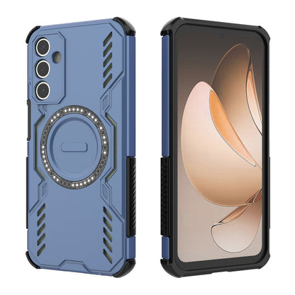 MagSafe-Hülle für Samsung Galaxy A15 5G A156 / A15 A155, Techsuit, ArmorMag, Blau