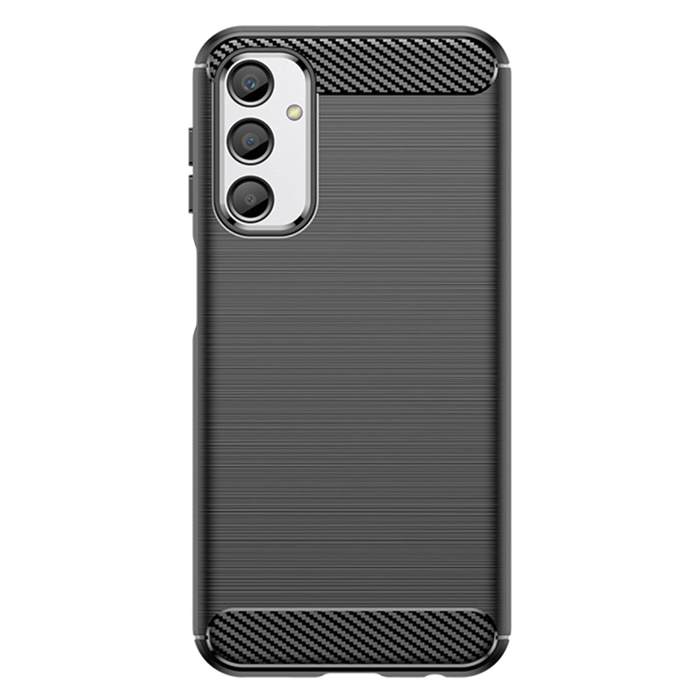 Coque pour Samsung Galaxy A15 5G A156 / A15 A155, Techsuit, Carbone, Noire