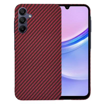 Case for Samsung Galaxy A15 5G A156 / A15 A155, Techsuit, Carbonite FiberShell, Red