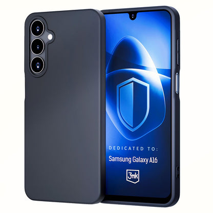 Hülle für Samsung Galaxy A16 5G A166 / A16 4G A165, 3MK, Matt Schwarz