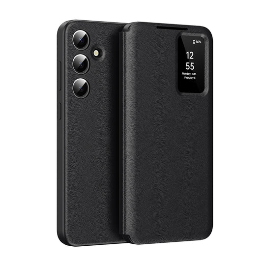 Case for Samsung Galaxy A16 5G A166 / A16 4G A165, Techsuit, SmartView, Black