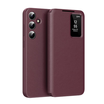 Case for Samsung Galaxy A16 5G A166 / A16 4G A165, Techsuit, SmartView, Red