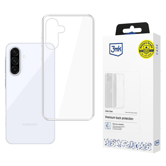 Coque pour Samsung Galaxy A17 4G / A17 5G, 3MK, Claire, Transparente