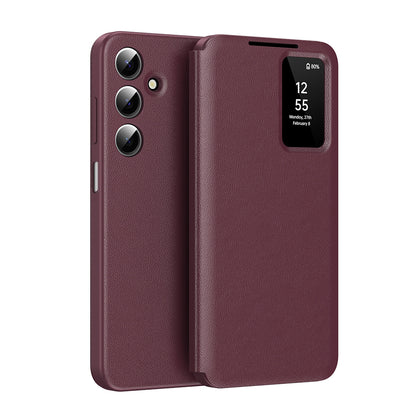 Case for Samsung Galaxy A17 4G / A17 5G / A26 A266, Techsuit, SmartView, Red