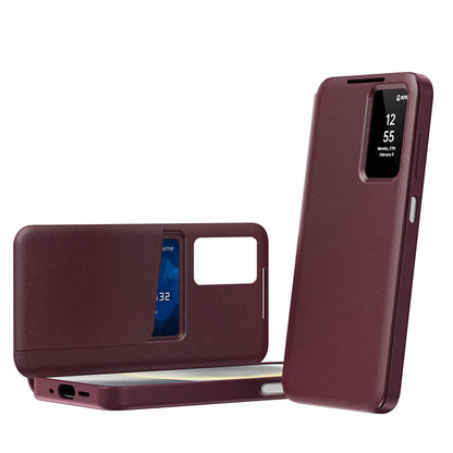 Case for Samsung Galaxy A17 4G / A17 5G / A26 A266, Techsuit, SmartView, Red